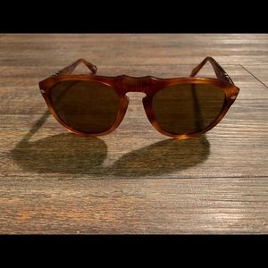 Persol 649 Sunglasses Light Havana / Brown Small